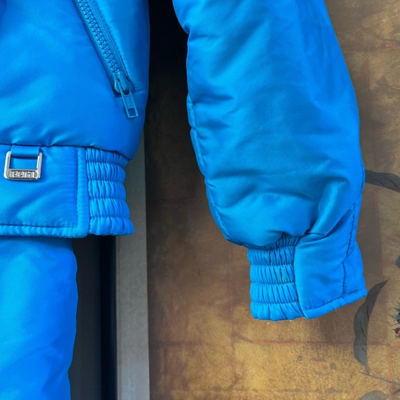 Vintage Fera ski suit Women’s Sz 10 Teal - Picture 8 of 9